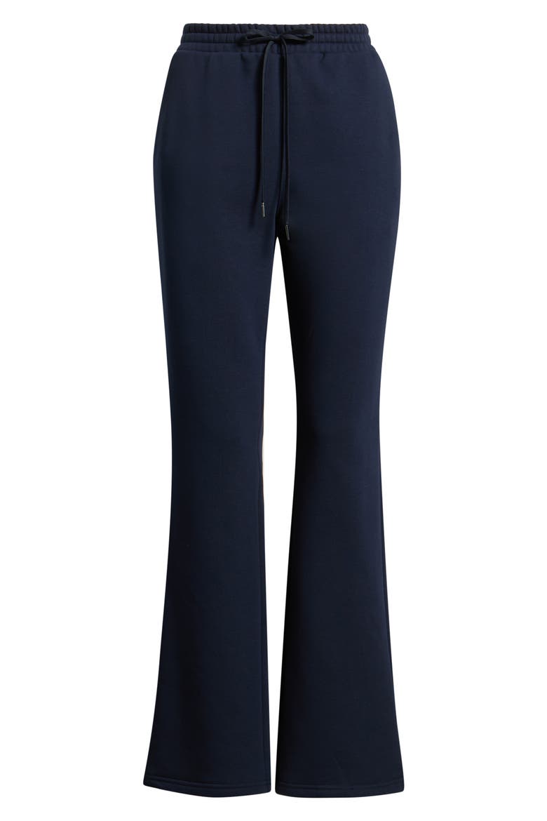 Flared Leg Pants, Alternate, color, NAVY STILL
