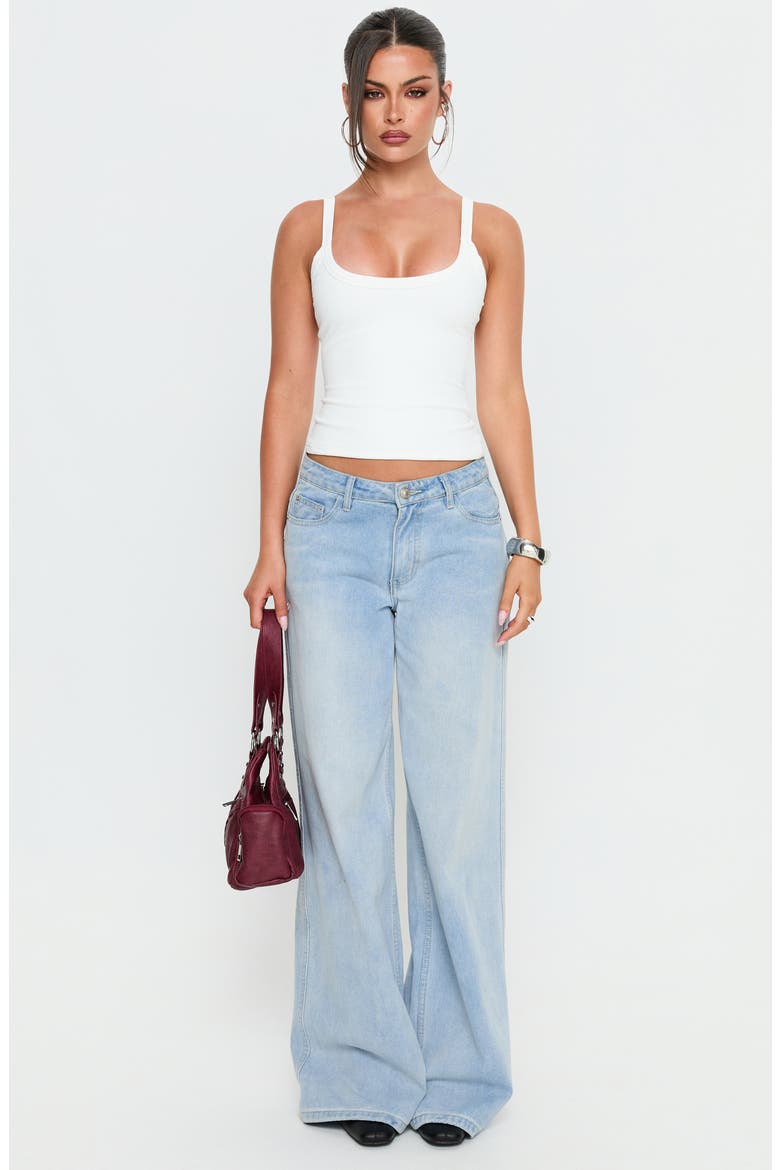 Kasper Cinched Tank, Alternate, color, WHITE