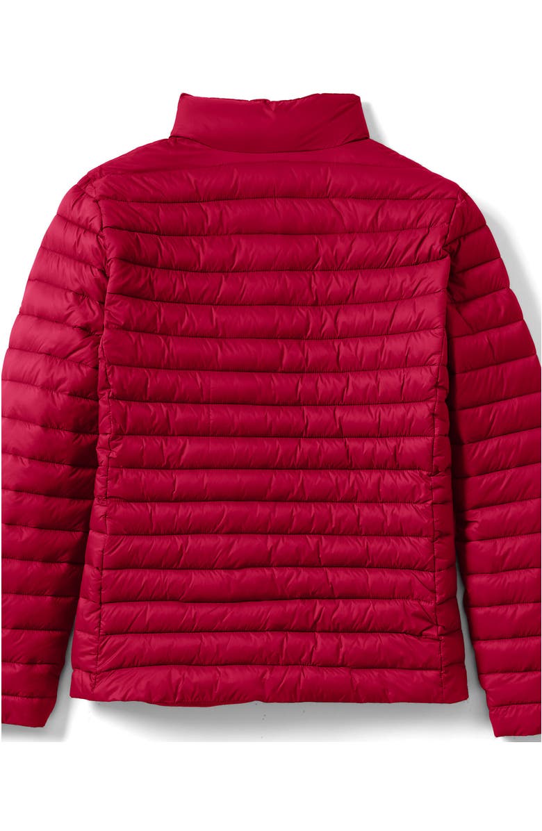 Lands' End School Uniform ' ThermoPlume Jacket, Alternate, color, Red