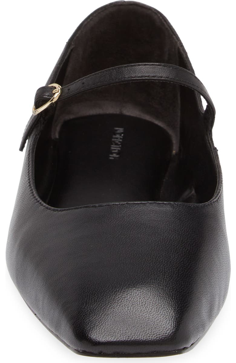 Nordstrom Mary Jane Flat, Alternate, color, Black
