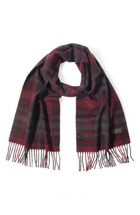 Cashmere Plaid Scarf