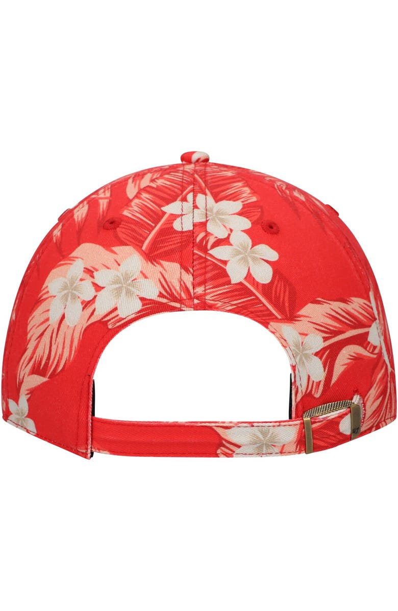 '47 Men's '47 Red NC State Wolfpack Tropicalia Clean Up Adjustable Hat, Alternate, color, Red