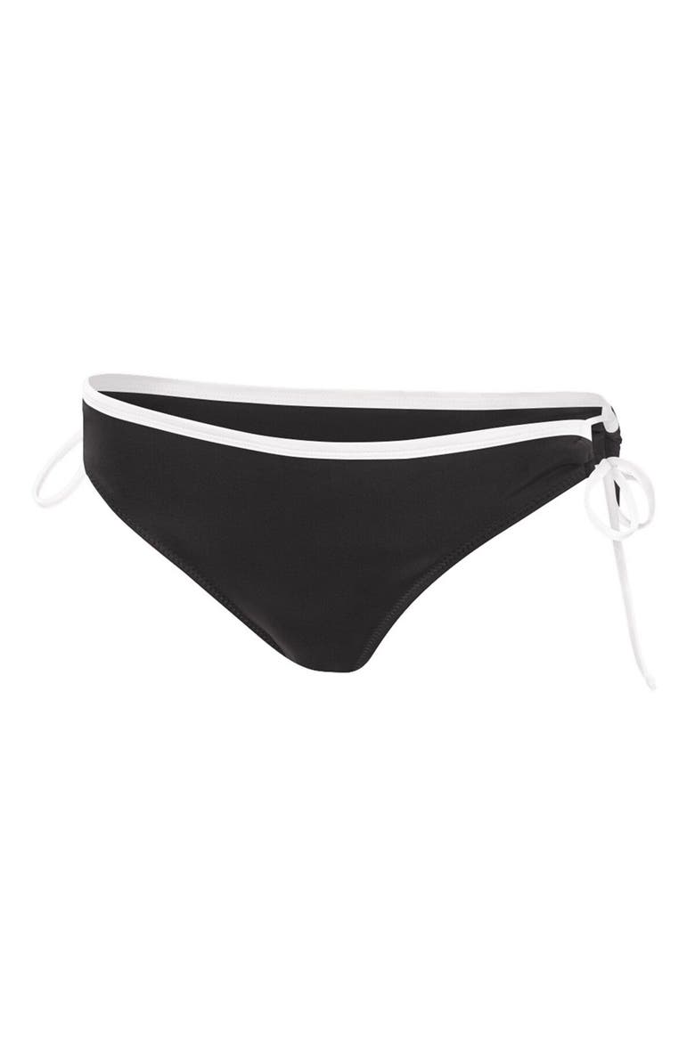 Women's G-III 4Her by Carl Banks Black Michigan State Spartans Perfect Match Bikini Bottom, Alternate, color, Black