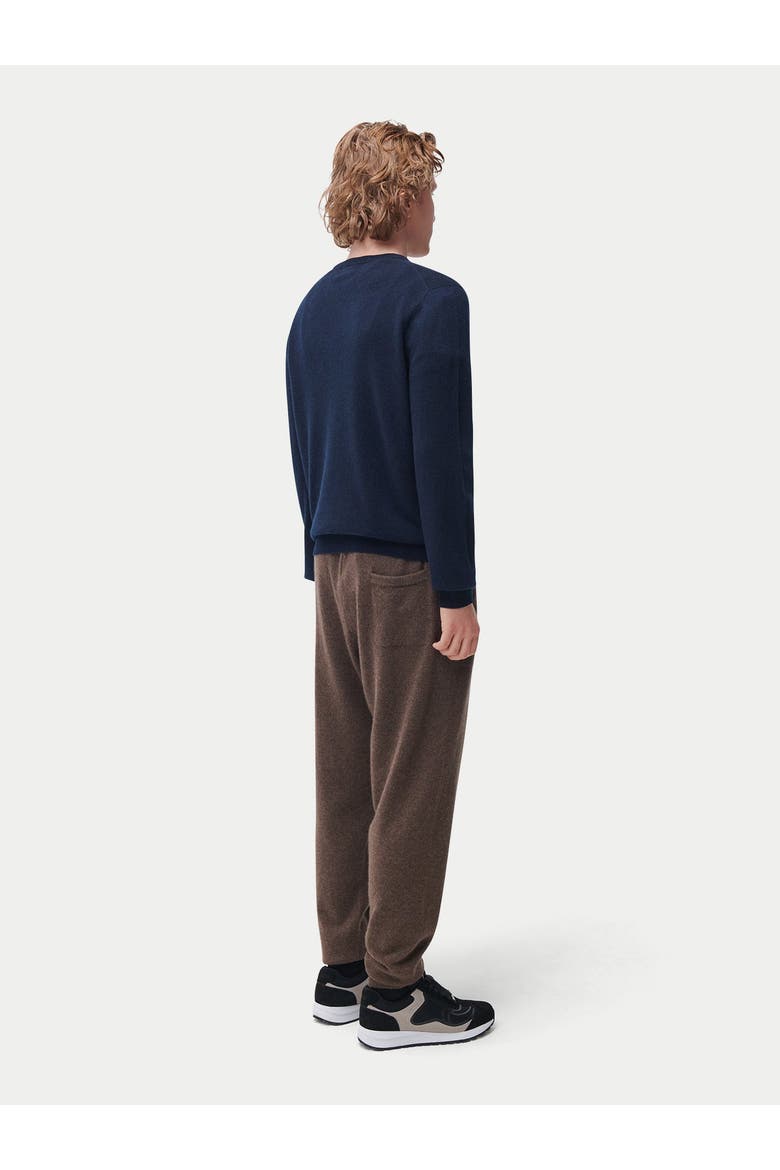 Essential Crewneck Cashmere Sweater, Alternate, color, total eclipse
