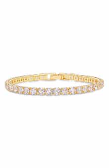 18k Gold Plated Tennis Bracelet