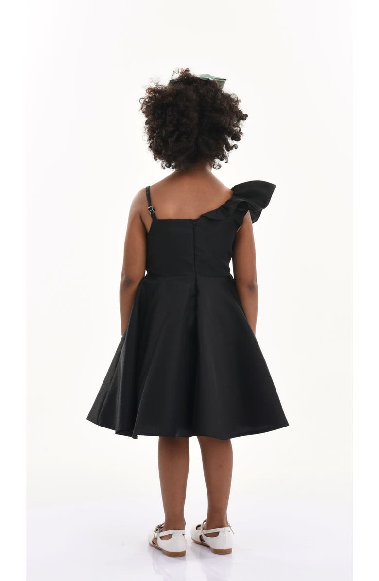 Tulleen Riviera Off Shoulder Ruffle Dress, Alternate, color, Black