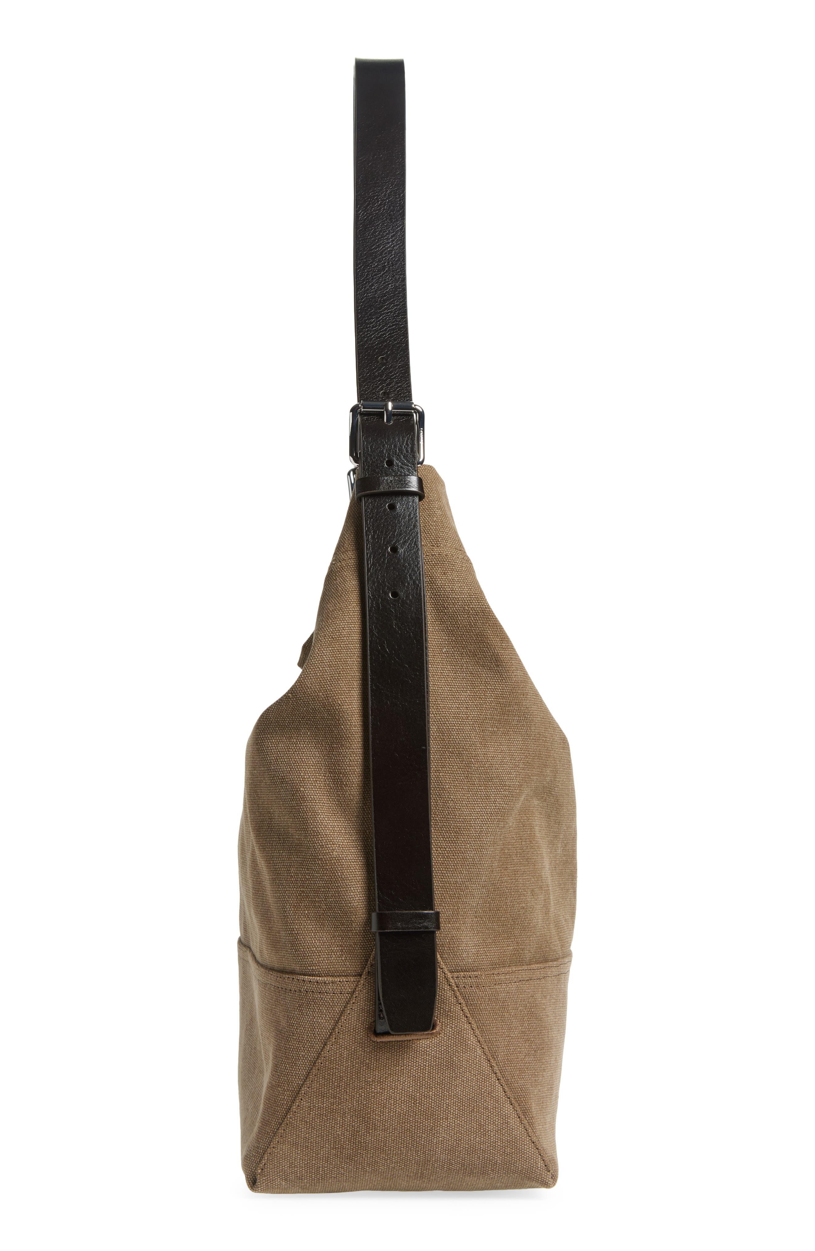 Lemaire Belted Canvas Tote, Alternate, color, 