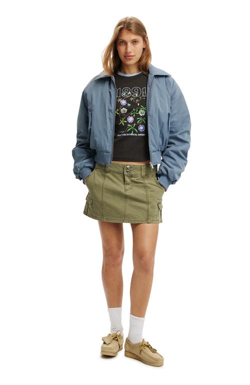 Cotton On Lcn Baby Graphic Tee In Lcn Nybg Purple Flowers