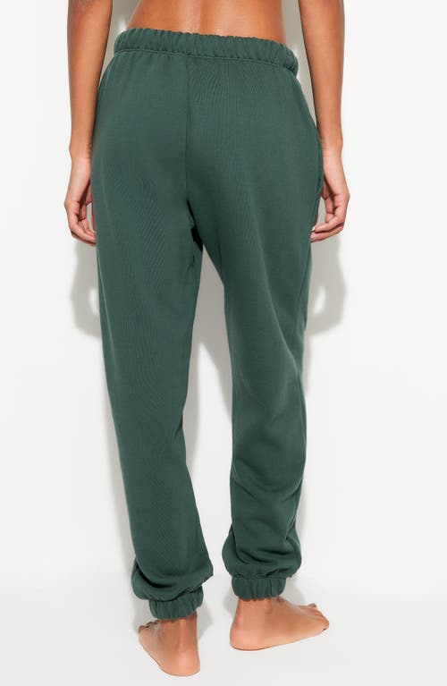 Spiritual Gangster Insignia Portia Cotton Sweatpants In Green