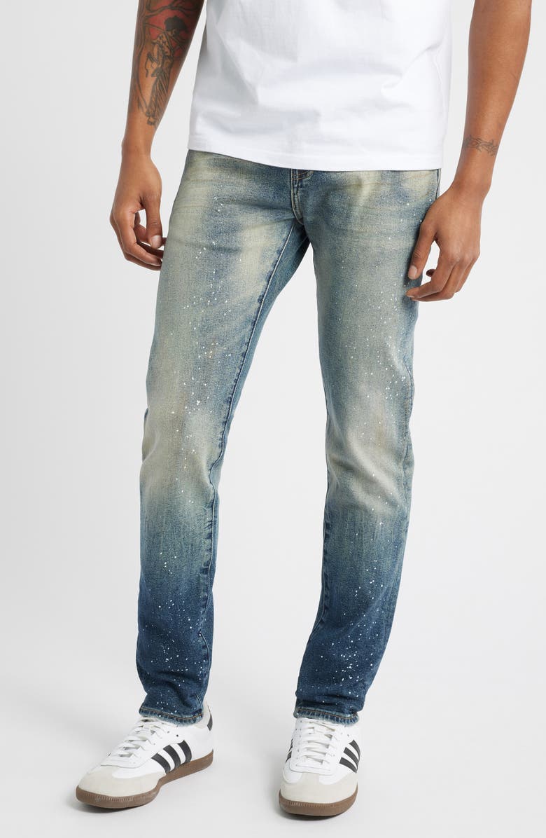 Billionaire Boys Club BB Trek Distressed Slim Fit Jeans, Main, color, Cosmic