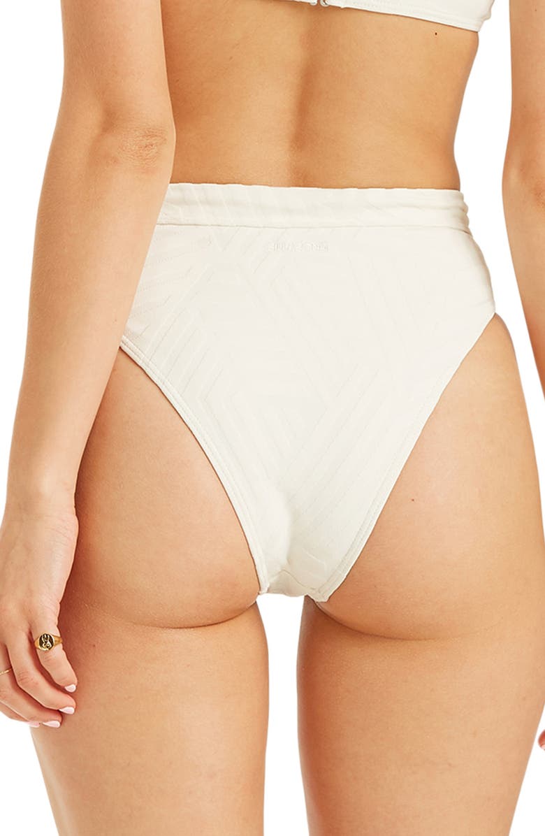 Billabong Peeky Days High Waist Bikini Bottoms, Alternate, color,