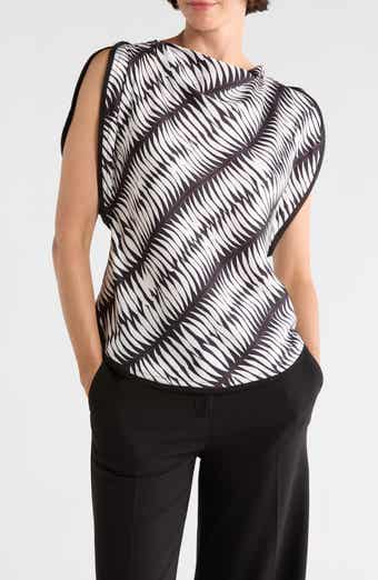 Satin Flutter Sleeve Top