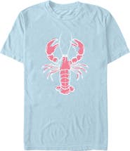 Lost Gods Men's American Lobster Artwork T-Shirt