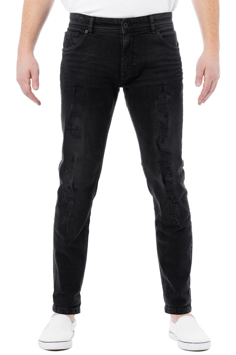 Skinny Jeans, Main, color, JET BLACK