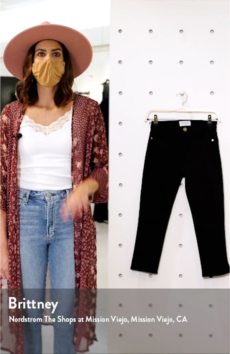 Le High Pedal Pusher Jeans, sales video thumbnail