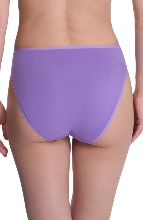 Natori Bliss Bare Cotton High Cut Briefs