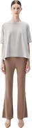GOBI Mongolian Cashmere Box-Cut Cotton Silk Cashmere Blend T-Shirt