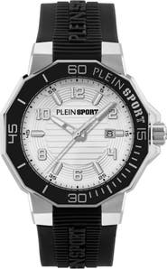 PLEIN SPORT Titan Silicone Band Watch, 44mm