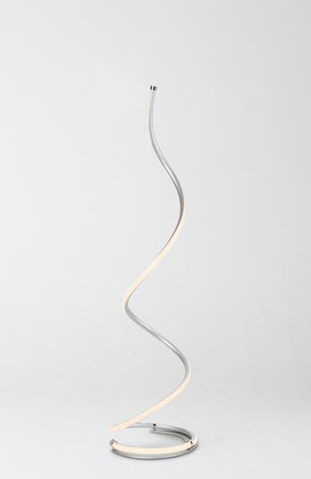 Brightech Allure 37-Inch LED Spiral Floor Lamp - Dimmable Modern Design For Living Room & Office