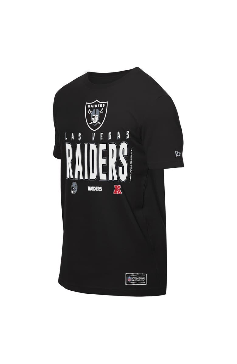 New Era Men's New Era  Black Las Vegas Raiders 2025 NFL Training Camp T-Shirt, Alternate, color, 