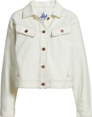 CITY BLUES Slant Pocket Denim Jacket