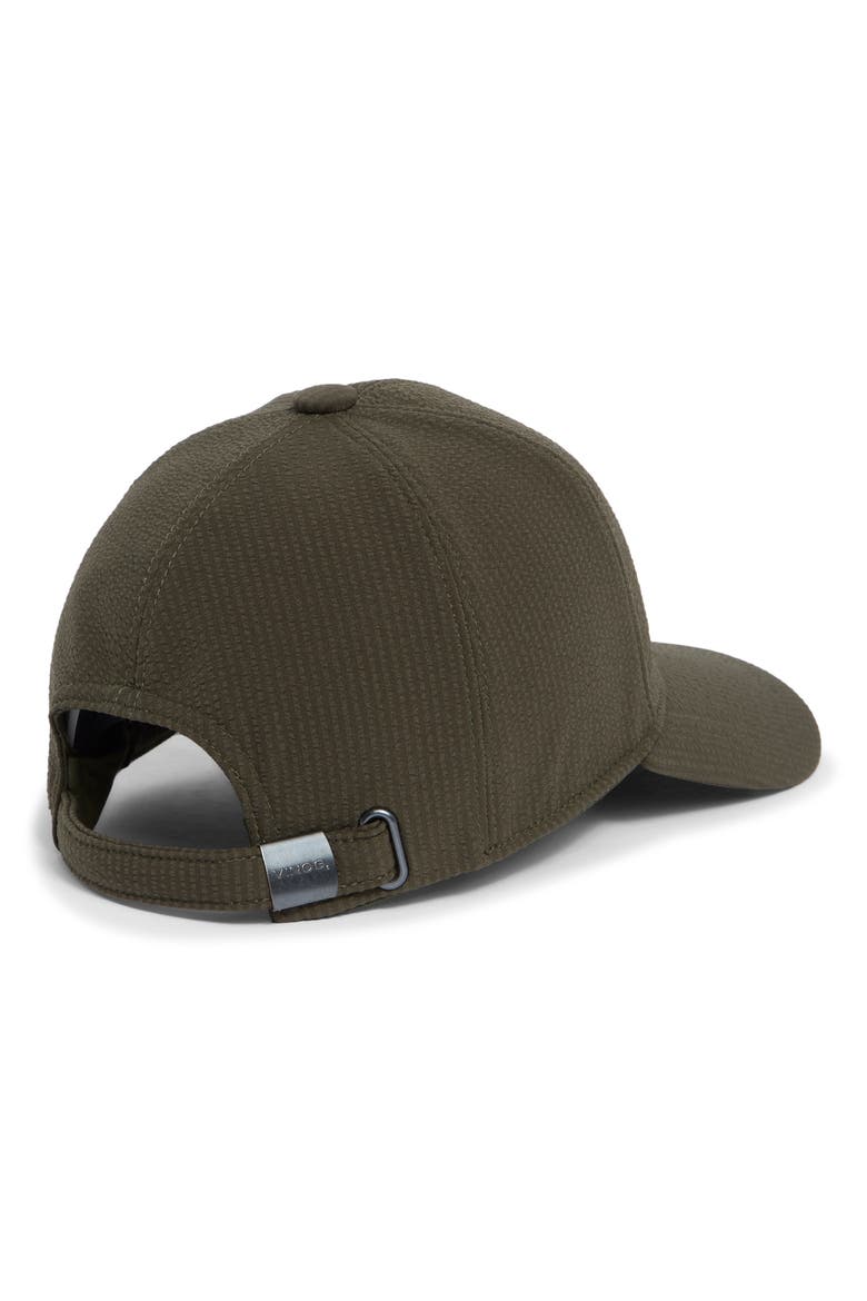 Seersucker Baseball Cap, Alternate, color, COUTLER GREEN