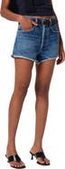 Citizens of Humanity Marlow High Waist Denim Cutoff Shorts