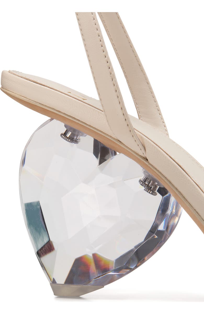 Kate Spade New York heart ankle strap sandal, Alternate, color, Cream