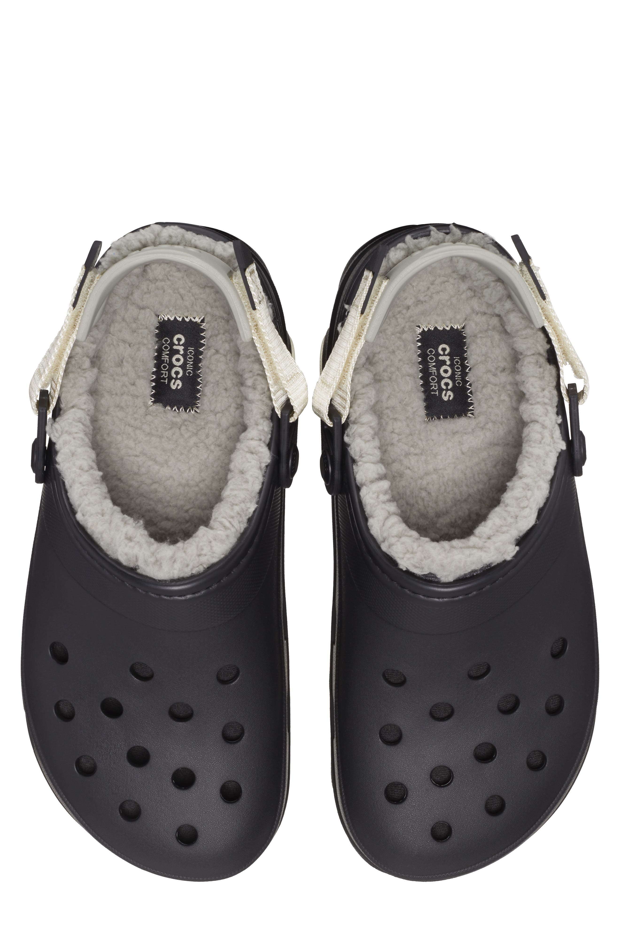 CROCS All-Terrain Faux Fur Lined Clog, Alternate, color, 