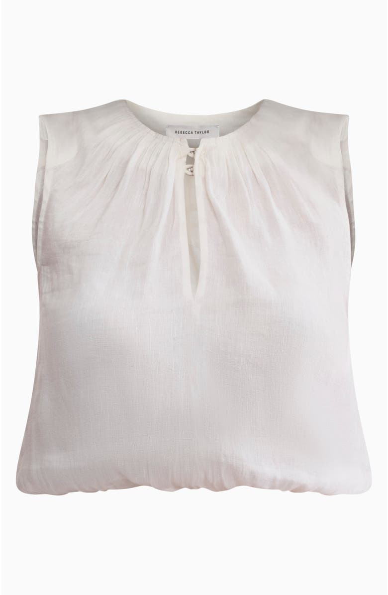 Rebecca Taylor Cleo Top, Alternate, color, Ivory