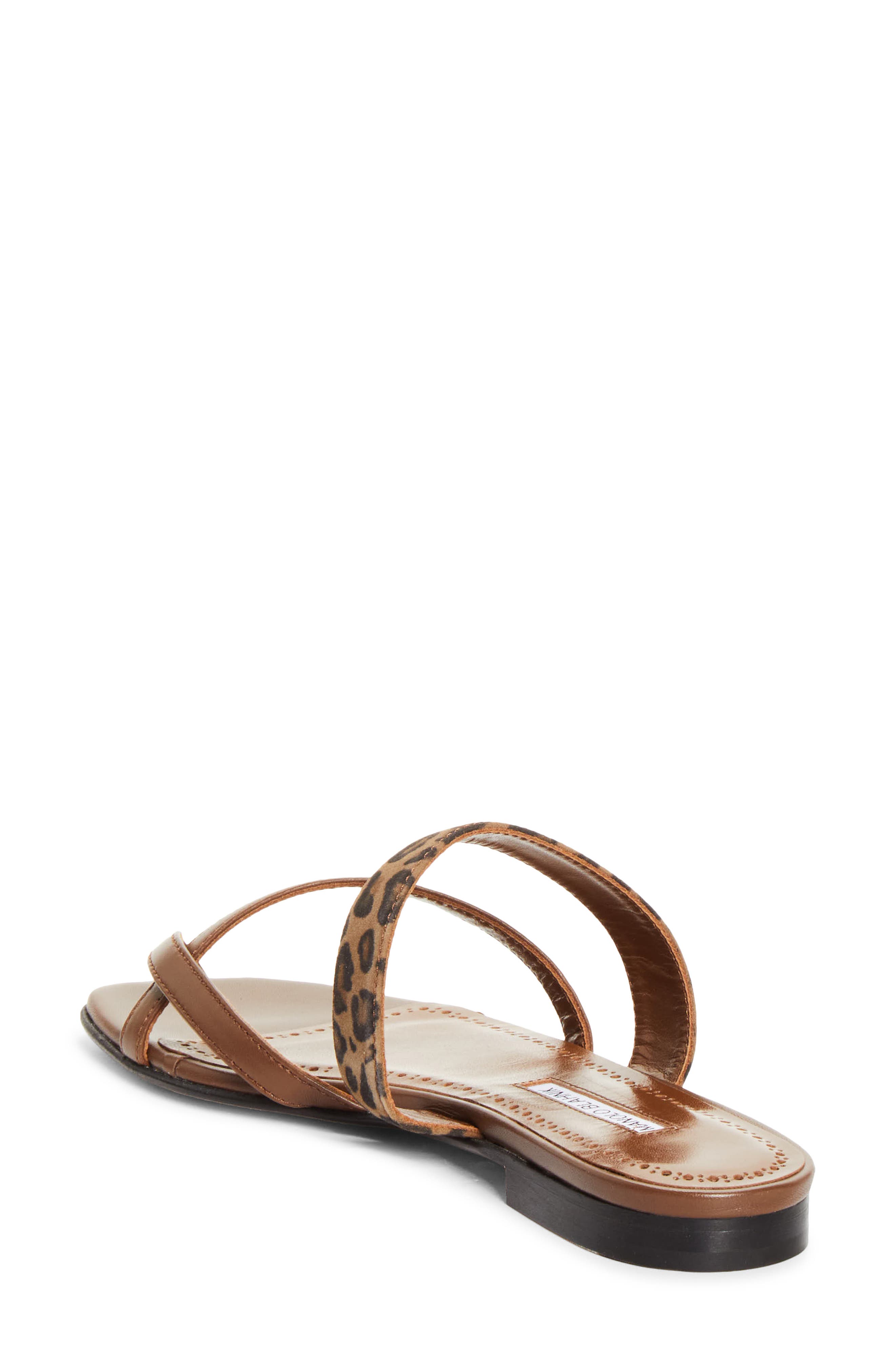 Manolo Blahnik Susa Crossover Sandal, Alternate, color, 