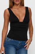 Princess Polly Sublime Ruched Tank