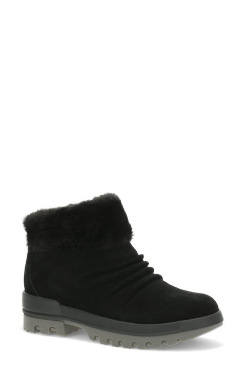 Nuri Faux Fur Trim Cold Weather Bootie (Women)
