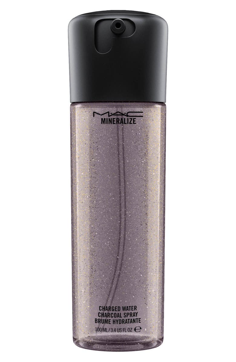 MAC Cosmetics MAC Mineralize Charged Water Charcoal Spray, Main, color, 