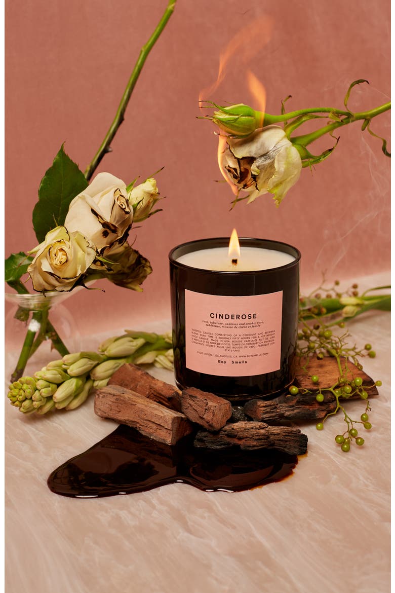 Cinderose Scented Candle, Alternate, color, NO COLOR