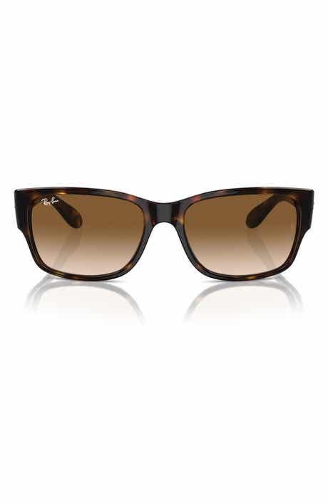 Ray-Ban 55mm Gradient Pillow Sunglasses