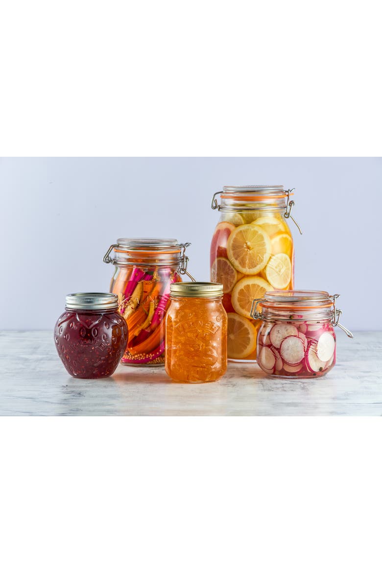 Round Clip Top Jar for Canning and Food Storage, Alternate, color, 10 in