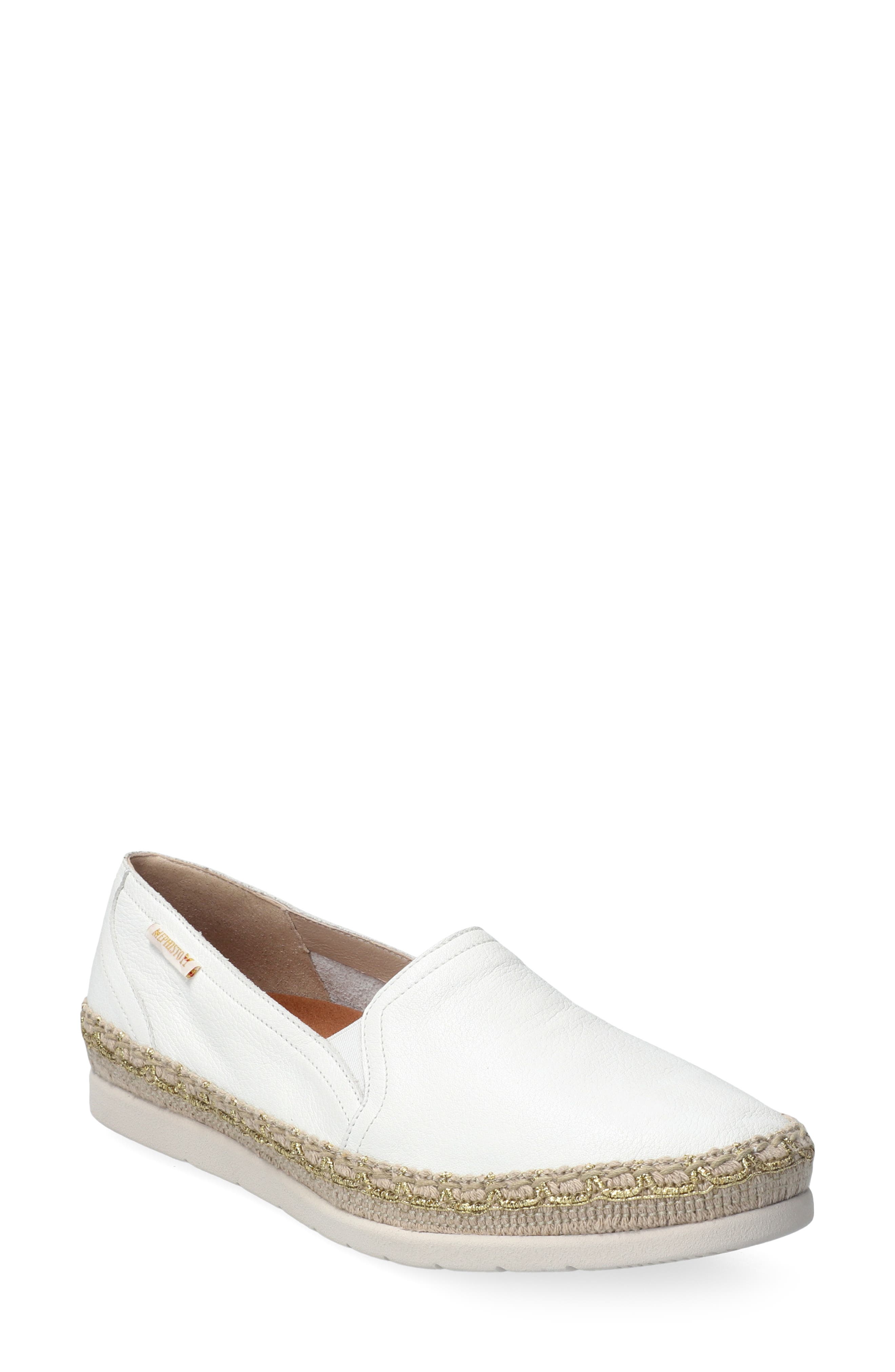 Mephisto Valina Slip-On Shoe, Main, color, White