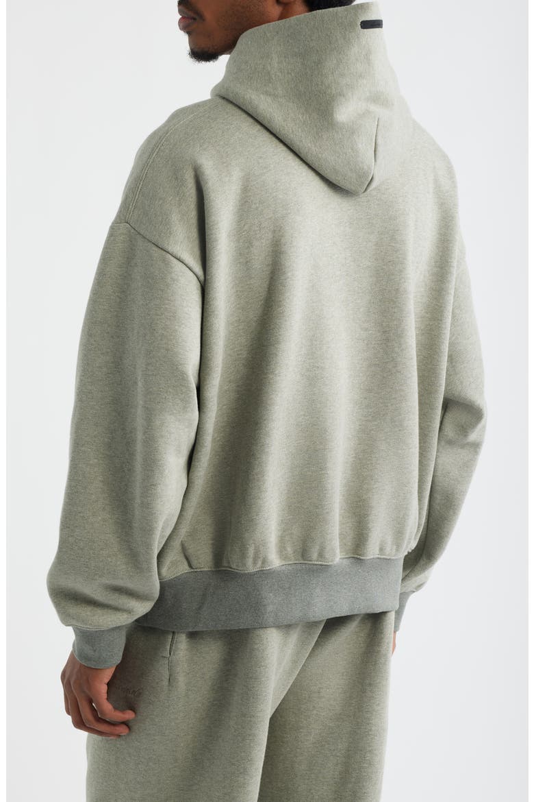 Signature Classic Fit Hoodie, Alternate, color, CONCRETE/DARK CONCRETE HEATHER