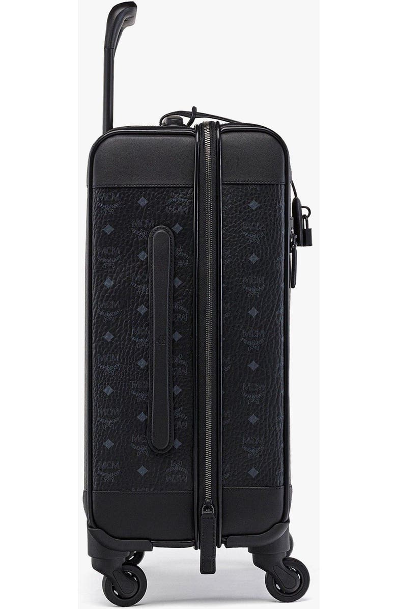 MCM Ottomar Trolley in Visetos, Alternate, color, Black