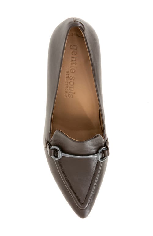 Gentle Souls Dionne Pointed Toe Bit Loafer Pump In Multi