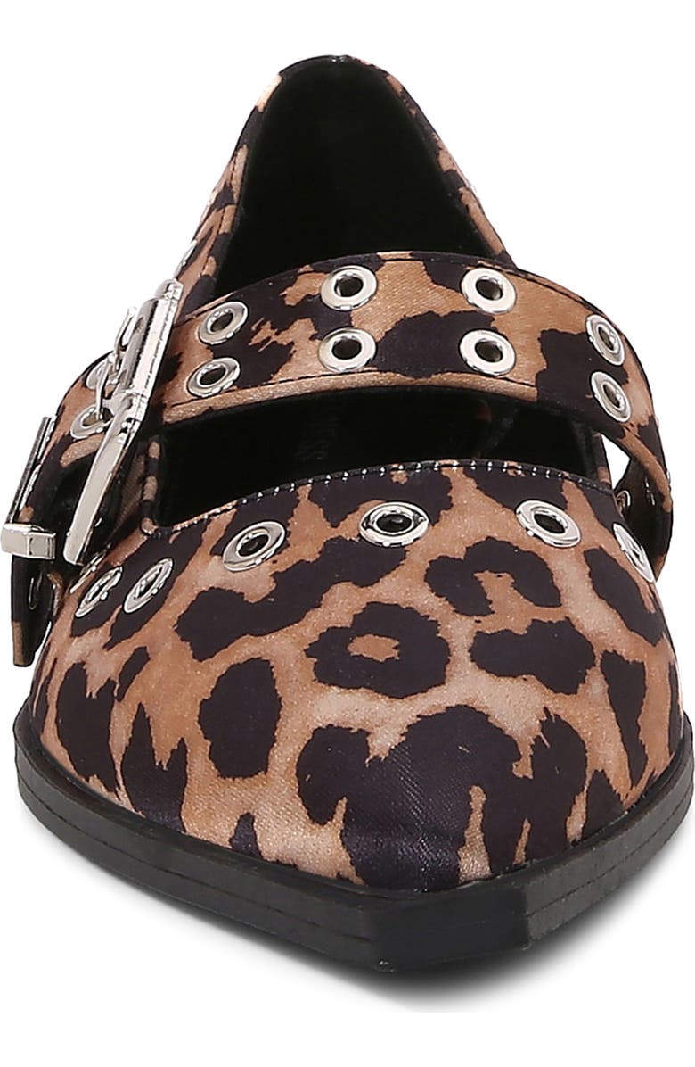 BERNESS Astra Grommet Mary Jane Flat, Alternate, color, Leopard