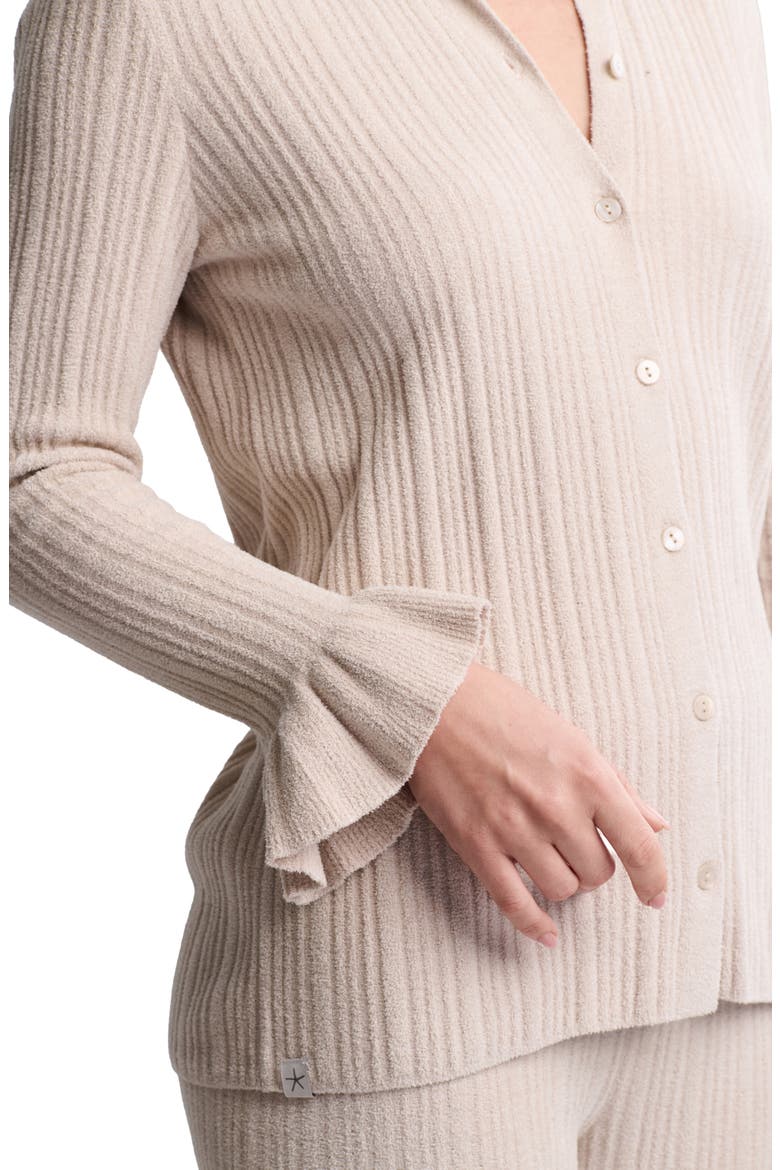 CozyChic® Ultra Lite® Rib Pajama Top, Alternate, color, STONE