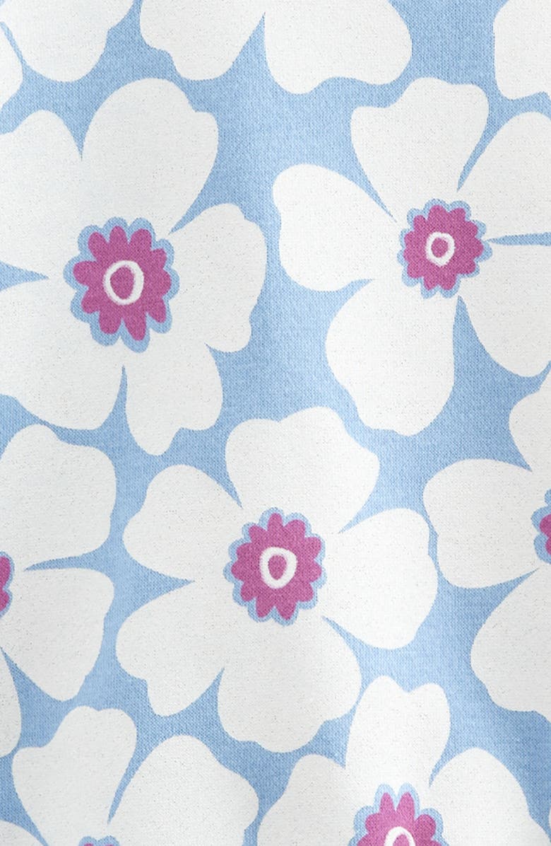 Tucker + Tate Kids' Bubble Sleeve Sweatshirt, Alternate, color, Blue Expanse Poppies