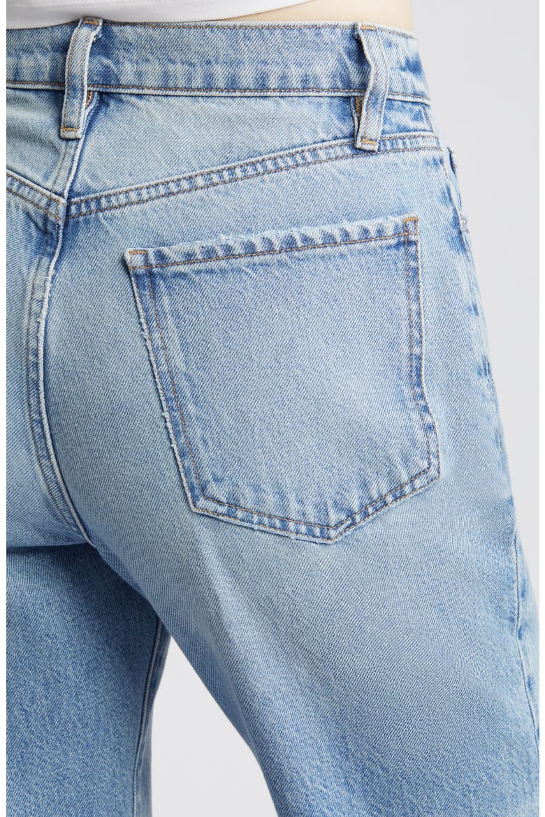 Le Jane High Waist Ankle Straight Leg Jeans, Alternate, color, RHODE GRIND