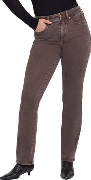 NYDJ Marilyn High Waist Straight Leg Jeans