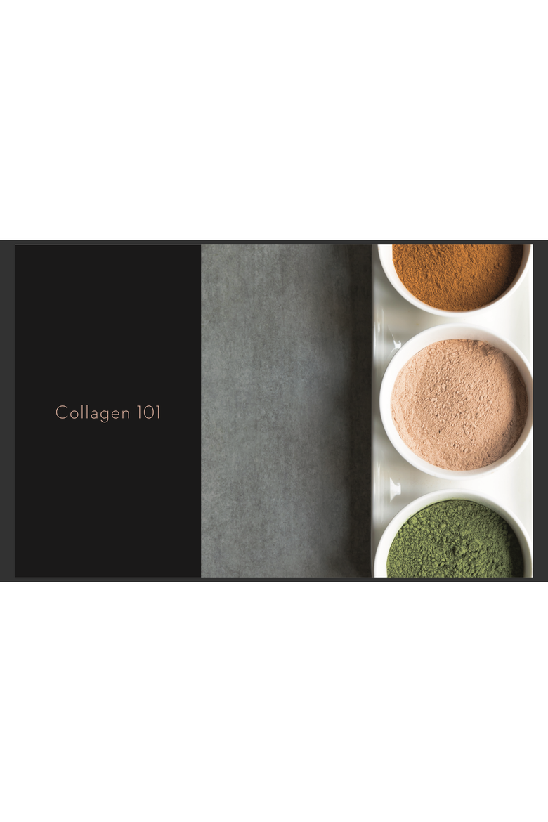 The Collagen Glow Founder's Cookbook, Alternate, color, Gray/ Neutral