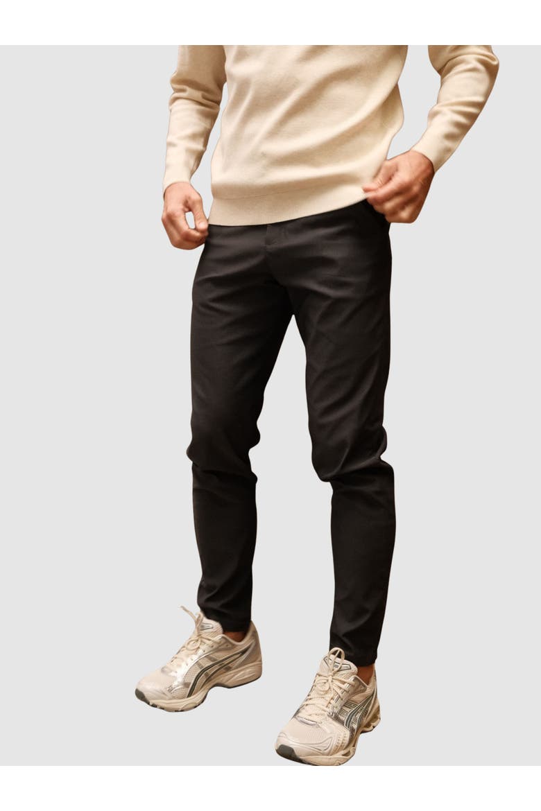 Slim Fit Smart Pants, Main, color, Charcoal