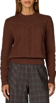 Wit & Wisdom Cable Stitch Sweater