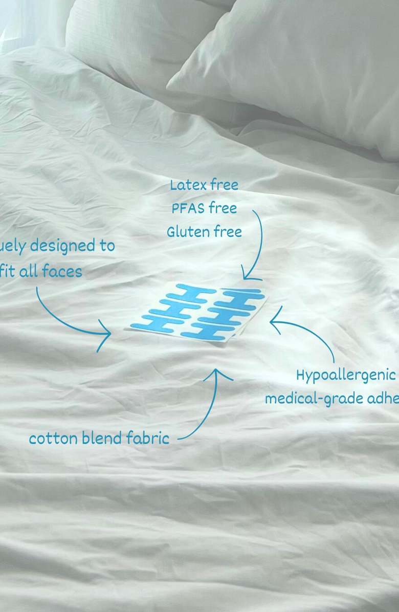 VIO2tape Unscented Mouth Tape, Alternate, color, NO COLOR